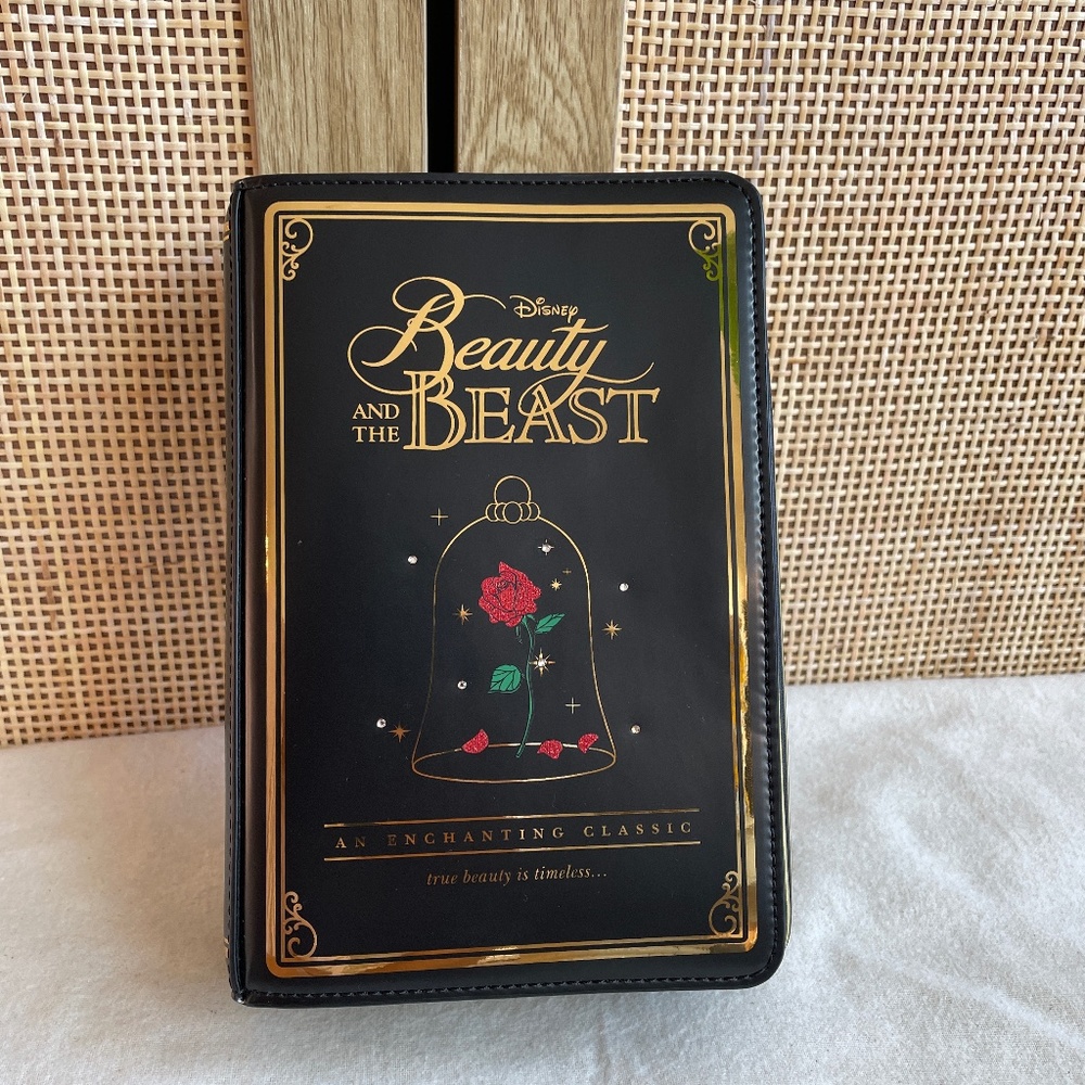 Disney x Kate Spade Beauty and the Beast 3D Leather Book Bag